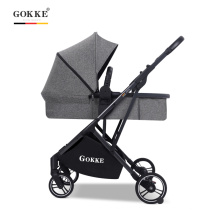 Premium 3 in 1 Baby Stroller High View Pram Foldable Car Seat Carriage Pushchair